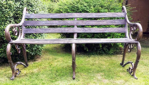 Bronze Victorian Bench : Standard Version-1 : Escar UK Bronze