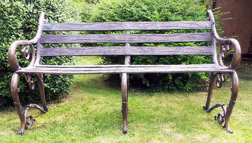 Bronze Bench : Victorian : Standard Version-2 : Escar UK Bronze