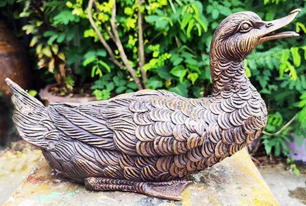 Bronze Daffy & Dewey Ducks : Dewey-1 : Escar UK Bronze