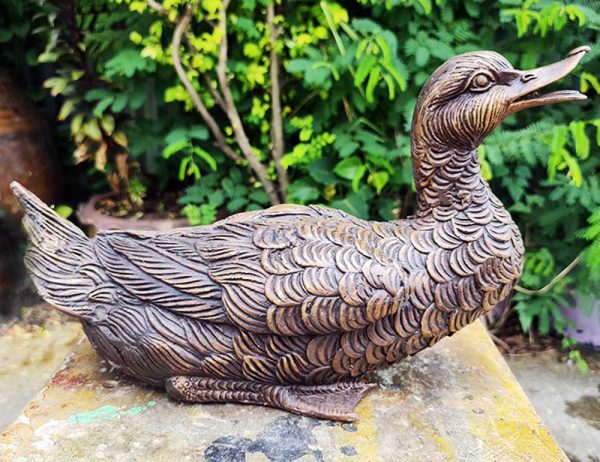 Bronze Daffy & Dewey Ducks : Dewey-1 : Escar UK Bronze