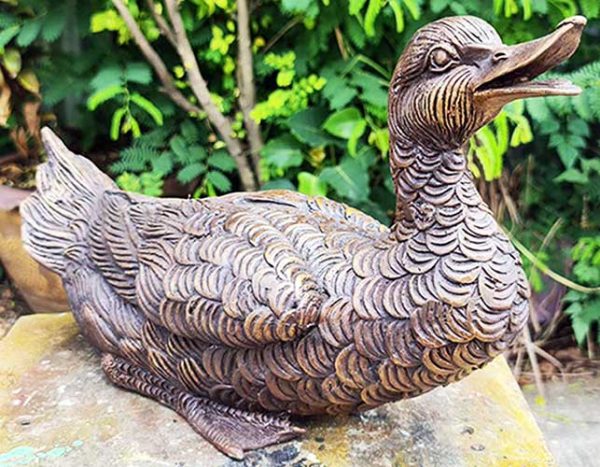 Bronze Daffy & Dewey Ducks : Dewey-2 : Escar UK Bronze