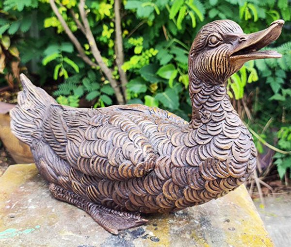 Bronze Daffy & Dewey Ducks : Dewey-2 : Escar UK Bronze