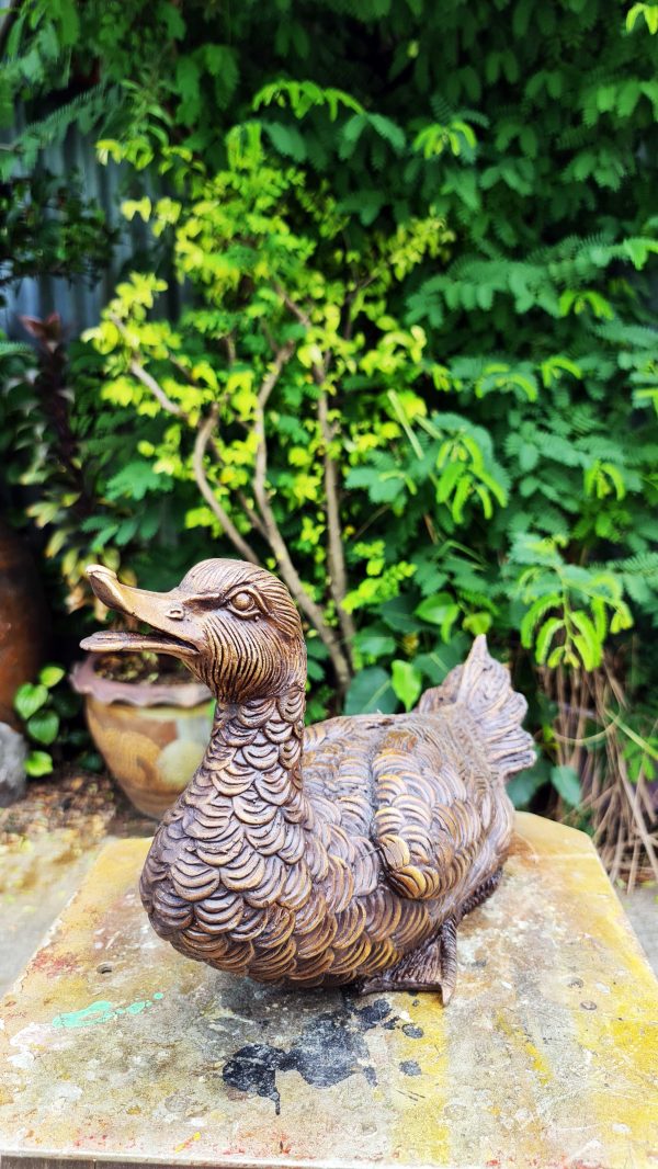 Bronze Daffy & Dewey Ducks : Dewey-3 : Escar UK Bronze