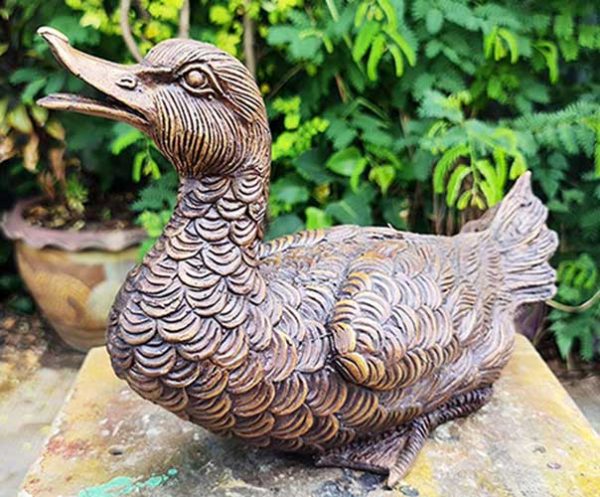 Bronze Daffy & Dewey Ducks : Dewey-5 : Escar UK Bronze