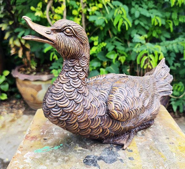 Bronze Daffy & Dewey Ducks : Dewey-5 : Escar UK Bronze