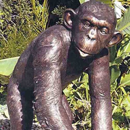 Bronze Chimp Charlie : Escar UK Bronze