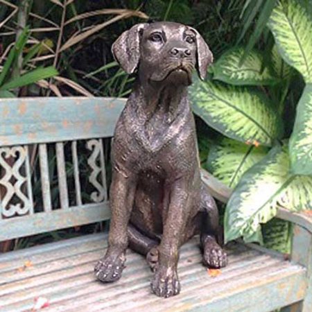 Bronze Labrador Puppy Dog : Buster : Escar UK Bronze