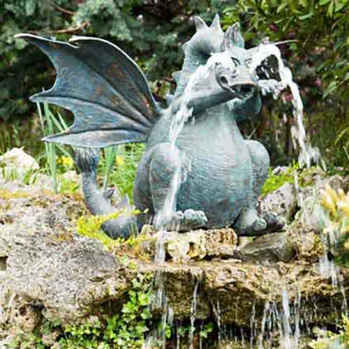 Bronze Dragon : Drusilla Dragon Small : Escar UK Bronze