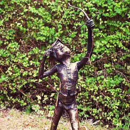 Bronze Elf : Fletcher the Archer Sculpture : Escar UK Bronze