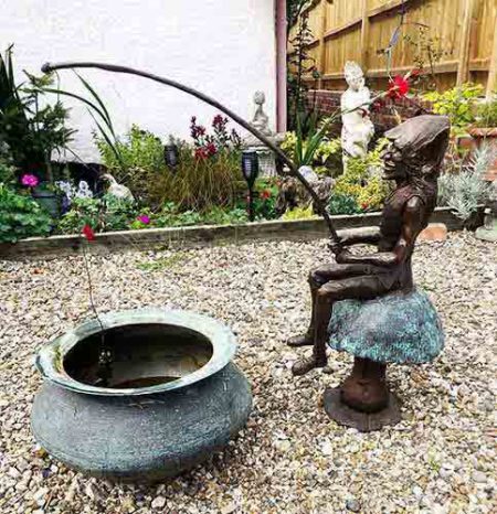 Bronze Elf : Hadge Junior : Gone Fishing : Escar UK Bronze