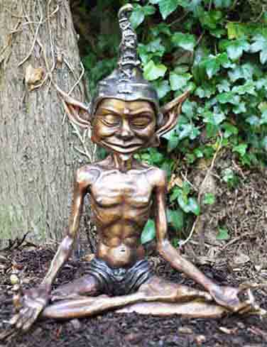 Bronze Elves : Sting : In Deep Meditation-1 : Escar UK Bronze
