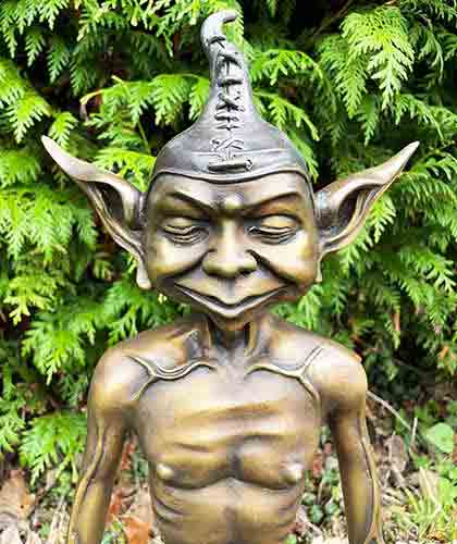 Bronze Elves : Sting : In Deep Meditation-3 : Escar UK Bronze