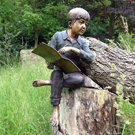 Bronze Figure : Tommy Sitting Drawing : Escar UK Bronze