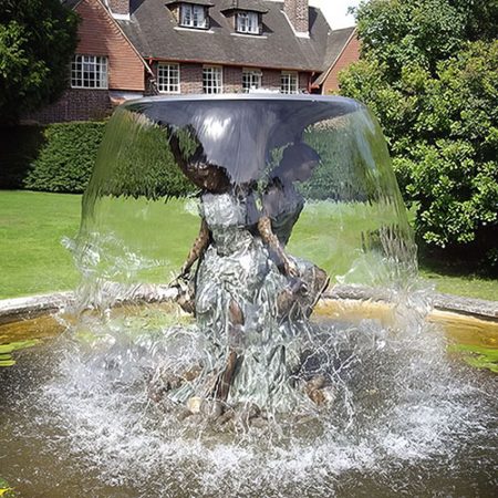 Hollow Cast Bronze Three Graces Fountain