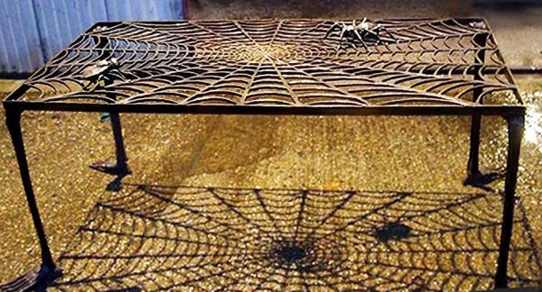 Bronze Furniture : Spiders Web Table-1 : Escar UK Bronze