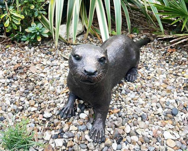 Bronze Single British Otter : Escar UK Bronze-1