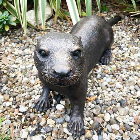 Bronze Single British Otter : Escar UK Bronze