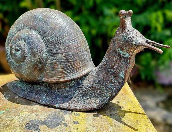 Bronze Snail : Brian : Large-3 : Escar UK Bronze