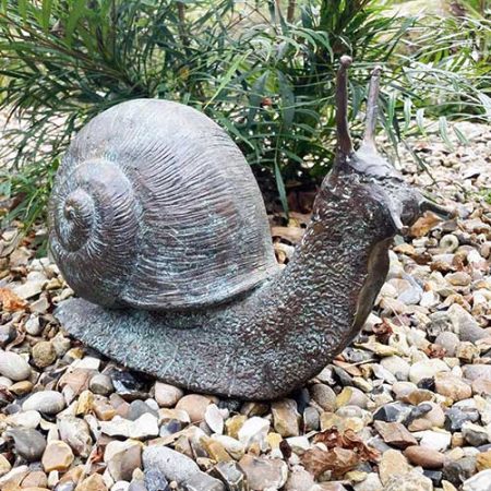 Bronze Snail : Brian : Large : Escar UK Bronze