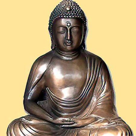 Bronze Sitting Thursday Buddha : Small : Escar UK Bronze