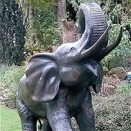 Bronze Elephant : Bele : Water Feature : Escar UK Bronze