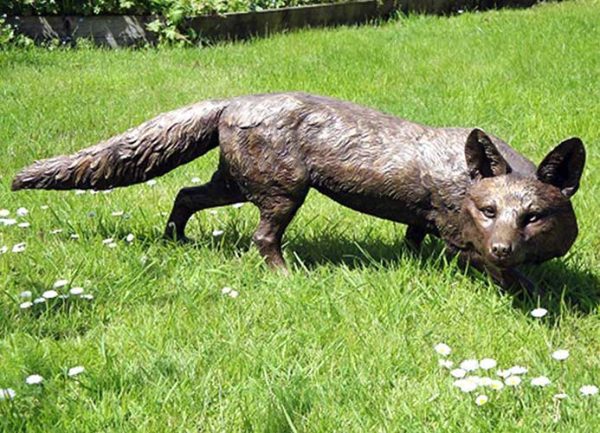 Bronze British Fox : Slinky : Escar UK Bronze