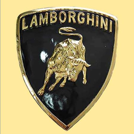 Bronze Lamborghini Wall Plaque : Escar UK Bronze