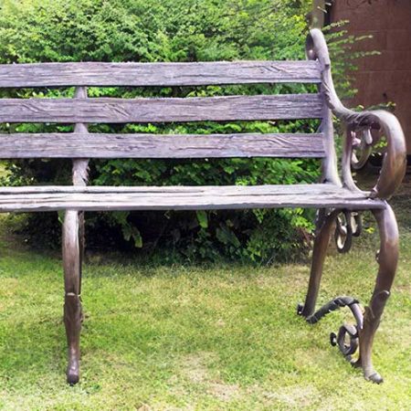 Bronze Victorian Bench : Long Version : Escar UK Bronze