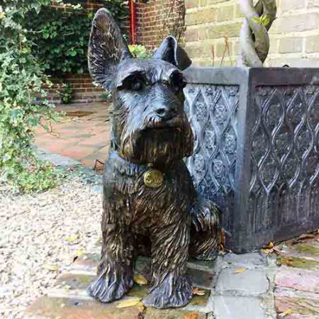 Bronze Schnauzer : Bella : Commission : Escar UK Bronze