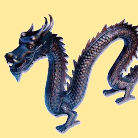 Bronze Dragon : Drago : Small : Escar UK Bronze