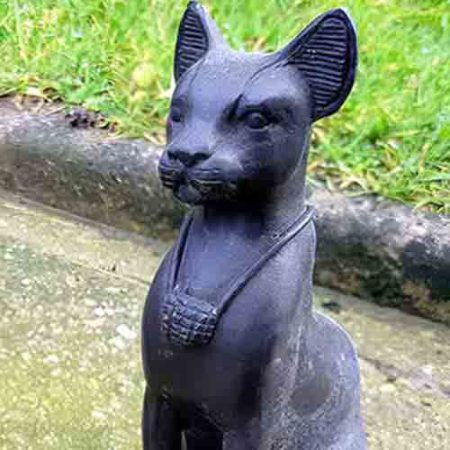 Bronze Egyptian Cat Black : Escar UK Bronze