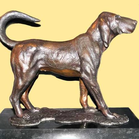 Bronze Dog : Bloodhound : Rennish : Escar UK Bronze