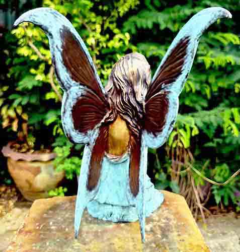 Bronze Fairy Fleur : Blue : Large-6 : Escar UK Bronze