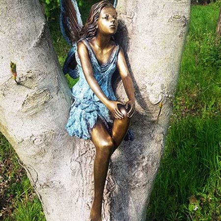 Bronze Fairy Fleur : Small : Blue : Escar UK Bronze