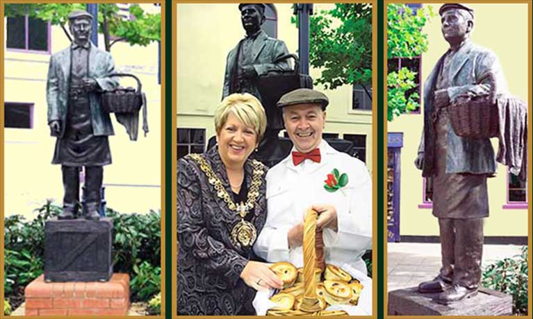 Bronze Commissioned Statue : John the Pie Man