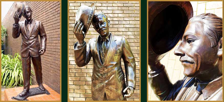 Bronze Commissioned Statue : Tipping the Denton Linney