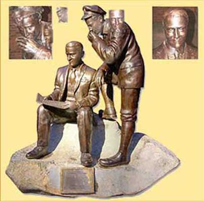 Bronze Commission Statue : Jack Judge : The Wax Model