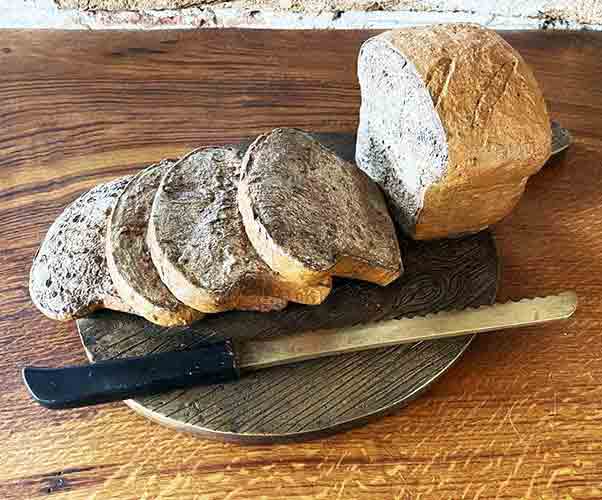 Bronze Bread Board and Knife-1 : Escar UK Bronze