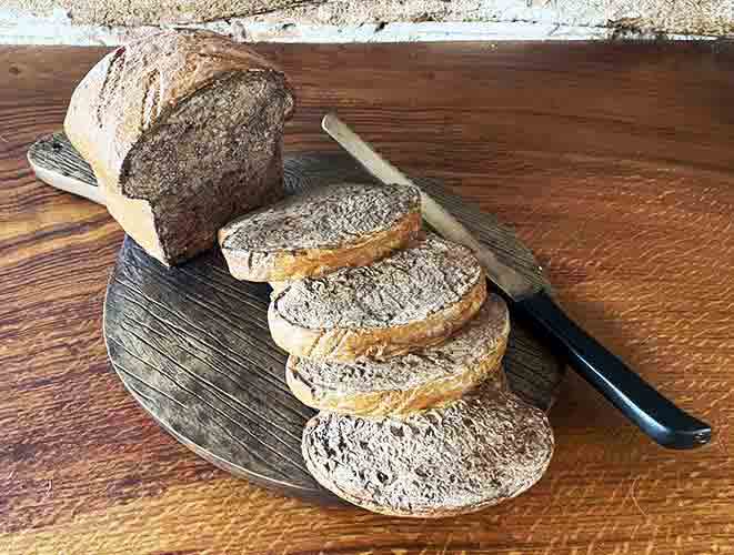 Bronze Bread Board and Knife-1 : Escar UK Bronze