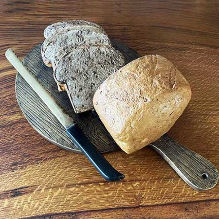 Bronze Bread Board and Knife : Escar UK Bronze