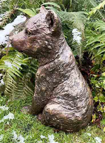 Bronze Bear Cub-4 : Escar UK Bronze