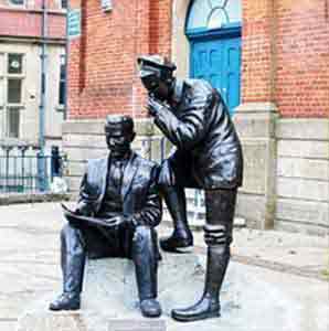 Bronze Commissioned Statue : Jack Judge : Escar UK Bronze