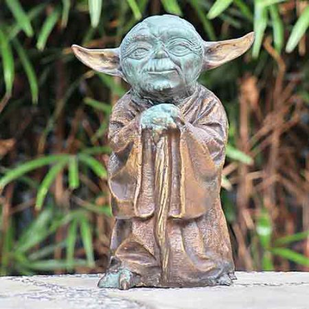 Bronze Figure Star Wars Character Yoda : Escar UK Bronze