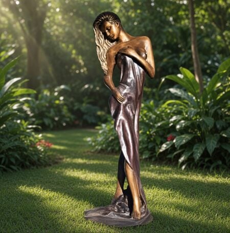 Bronze Figures : Posing Sarah : Small : Blonde
